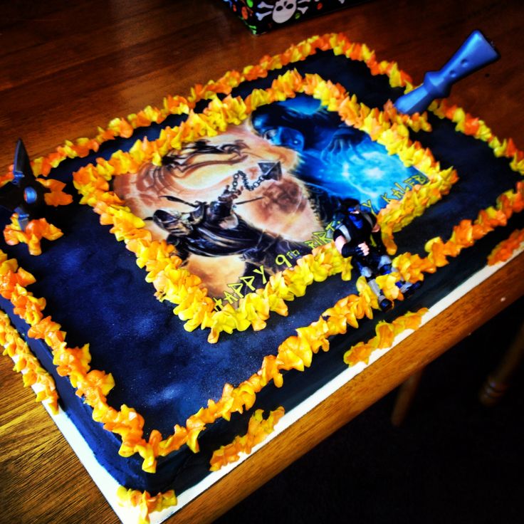 Mortal Kombat Birthday Ideas