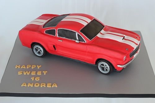 6 Photos of Mustang Cars For Mini Cakes