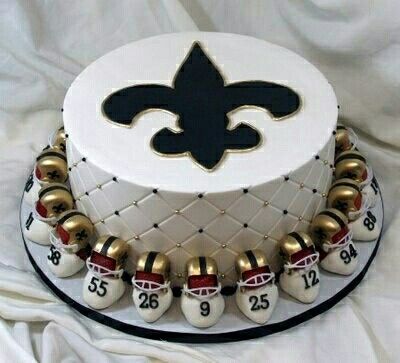 New Orleans Saints Cake