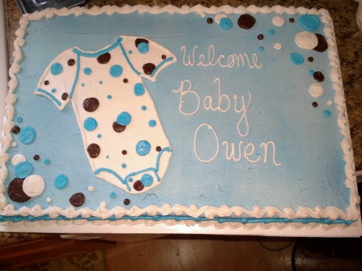 Onesie Baby Shower Cake