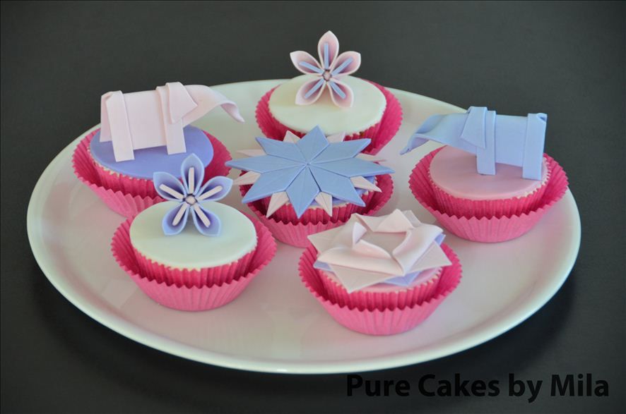 Origami Cupcakes