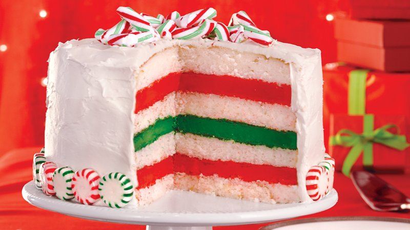 Peppermint Layer Cake Betty Crocker