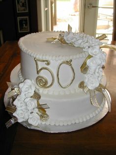 Pinterest 50th Wedding Anniversary Cakes