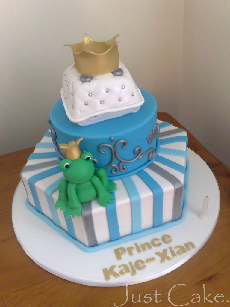 Prince 1st Birthday Cake