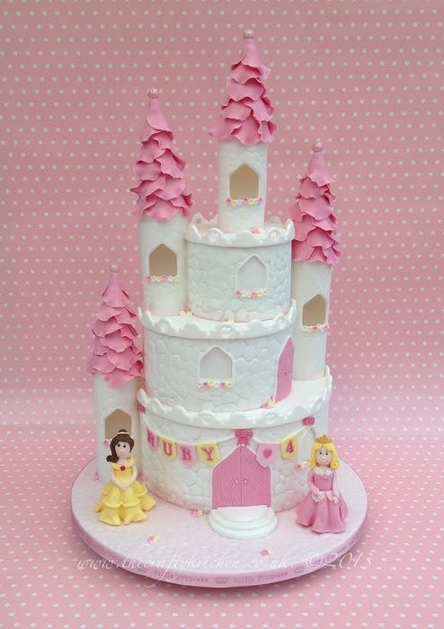 Princess Castle Cake