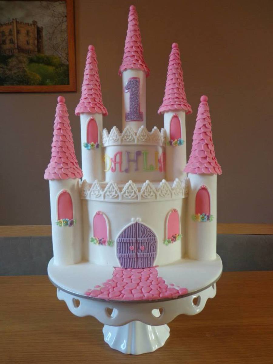 Princess Castle Cake