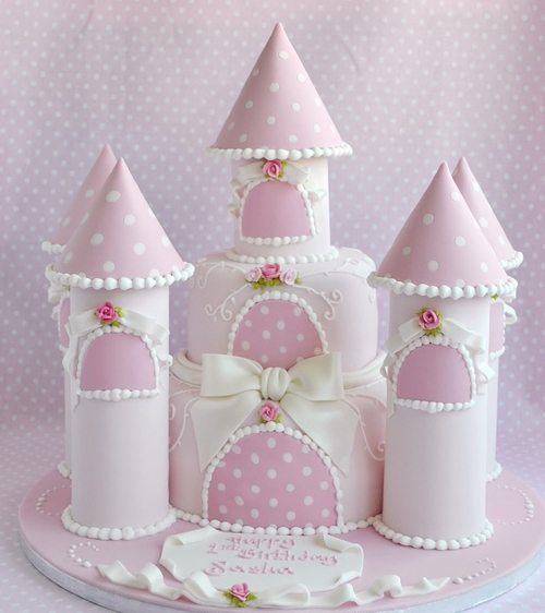 Princess Castle Cake