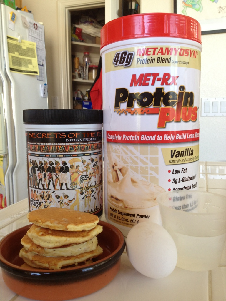 Protein Powder Water Pancakes