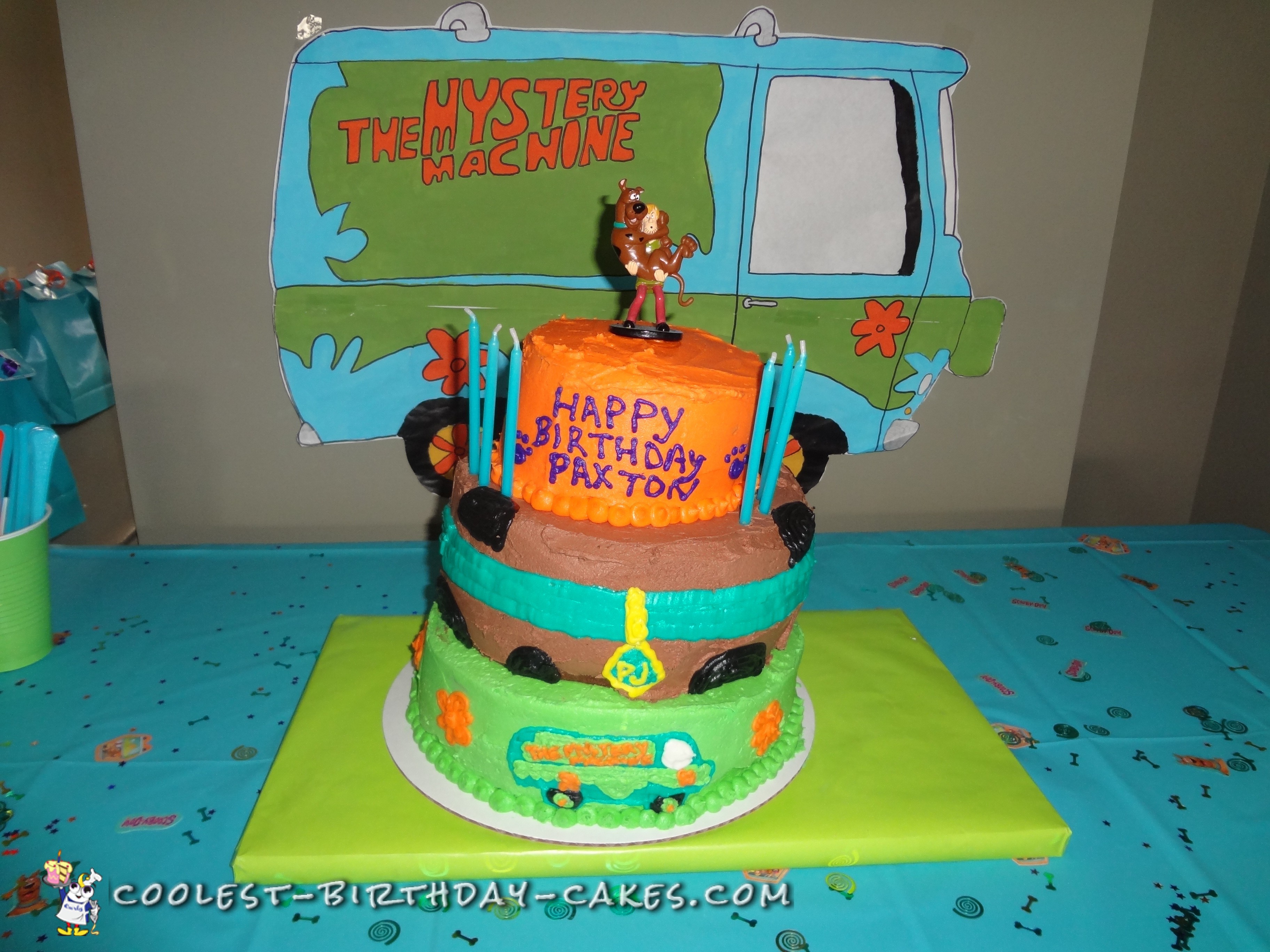 Scooby Doo Homemade Birthday Cake