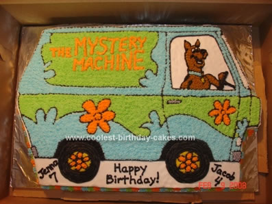 Scooby Doo Mystery Machine Cake