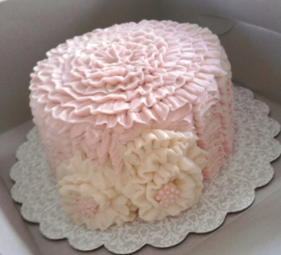 Shabby Chic Birthday Cake