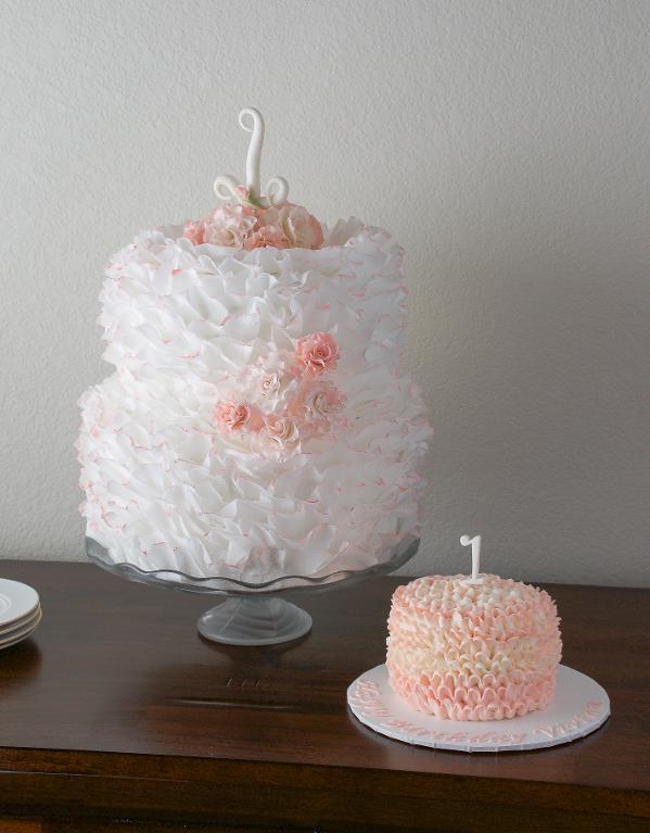 Shabby Chic Birthday Cake