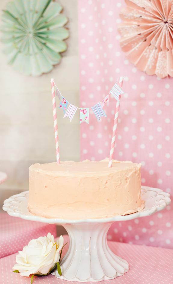 Shabby Chic Party Cake Ideas