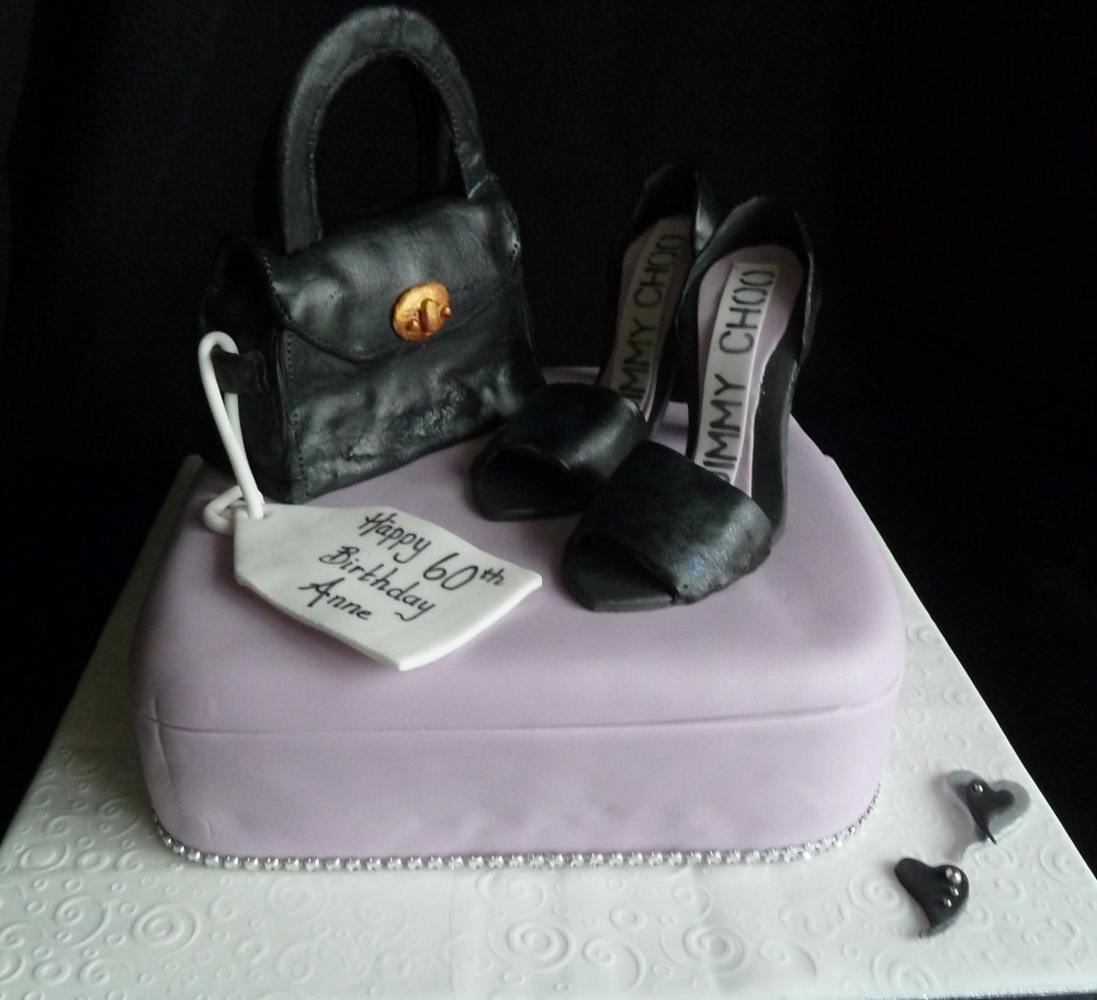 Shoe and Bag Birthday Cake