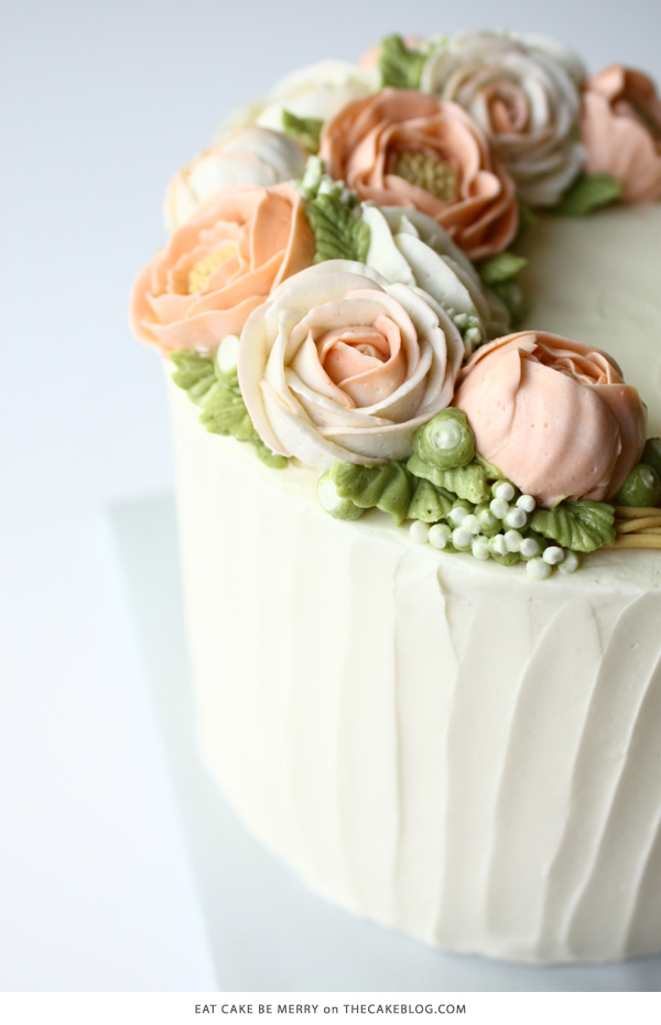 10 Photos of Buttercream Cakes White Spring