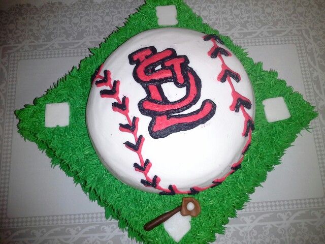 St. Louis Cardinals Birthday Cake