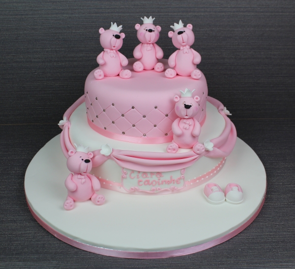 Teddy Bear Birthday Cake