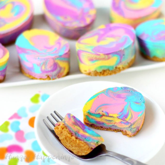 Tie Dye Cheesecake Recipe