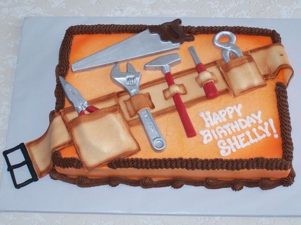 Tool Belt Cake