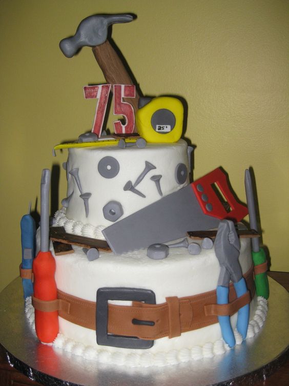 Tool Birthday Cake Ideas