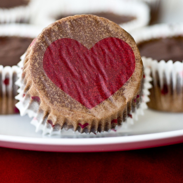 Triple Chocolate Cheesecake Cupcakes: Three