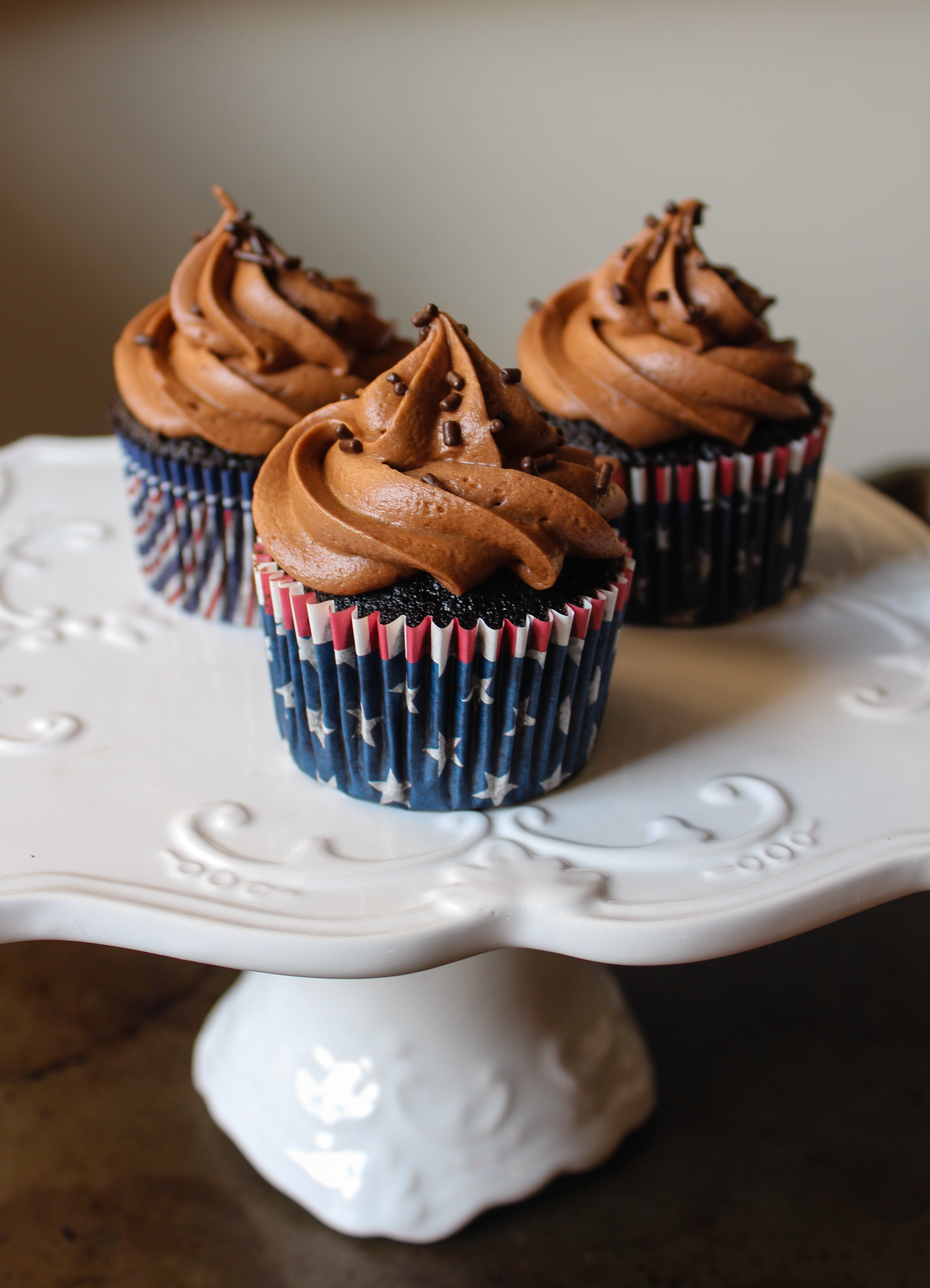 Triple Chocolate Cupcakes