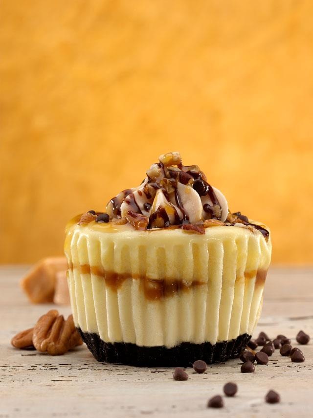 Turtle Cheesecake Cupcakes Recipe