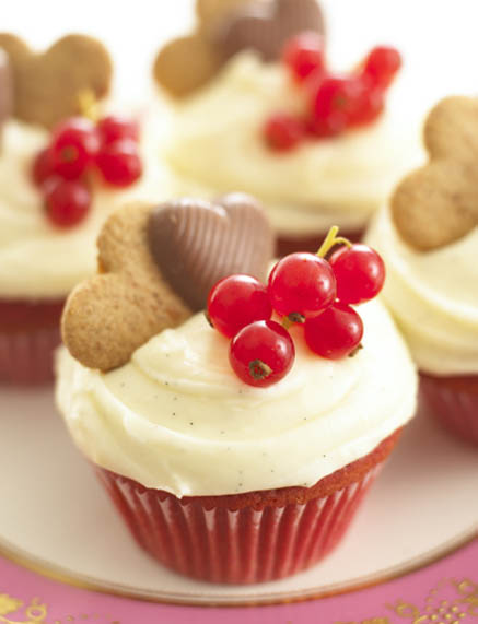 Valentine's Red Velvet Cupcakes