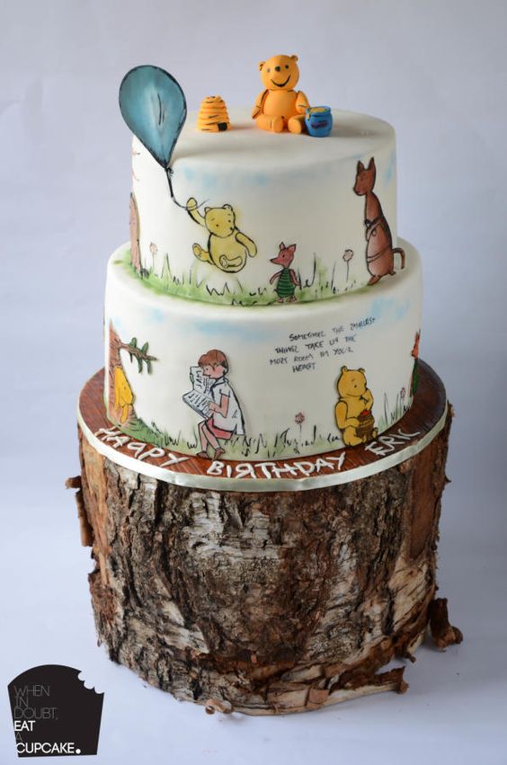 Vintage Winnie the Pooh Cake