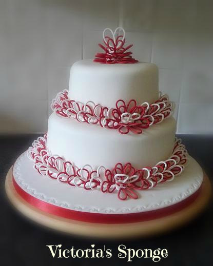 Wedding Anniversary Cake