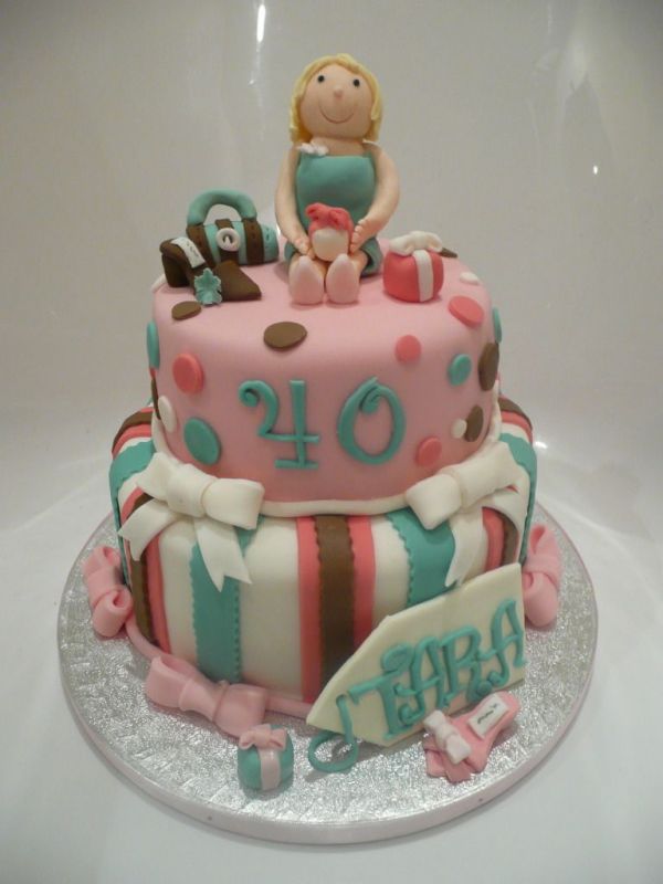 Woman 40th Birthday Cake Ideas