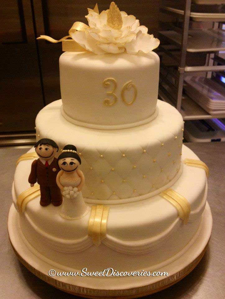 11 Photos of 30th Wedding Anniversary Cakes