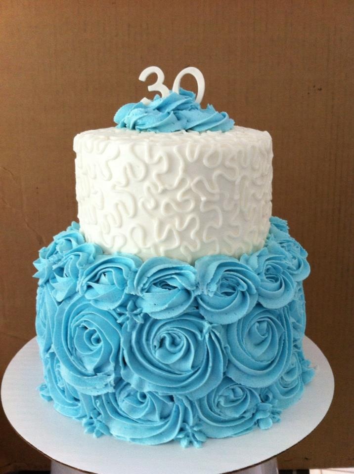 30th Wedding Anniversary Cake