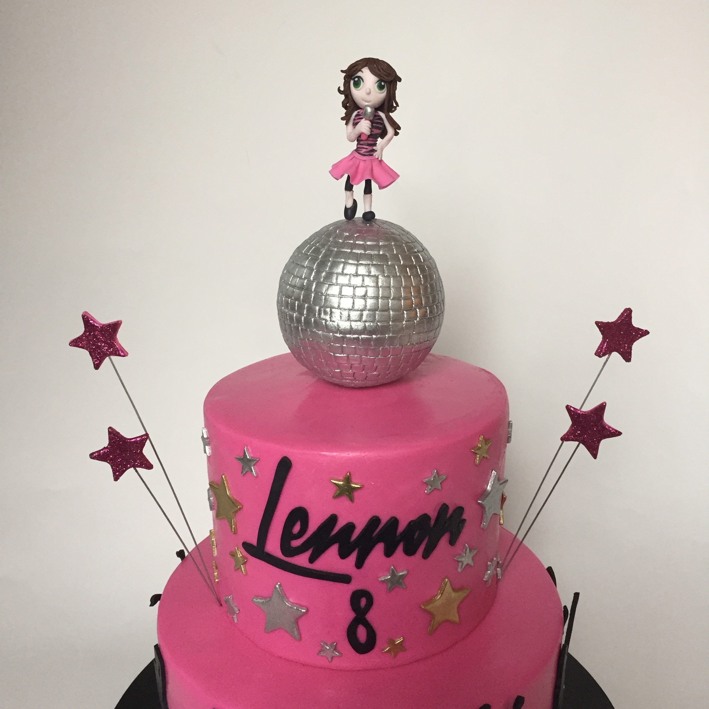 80s Dance Party Cake