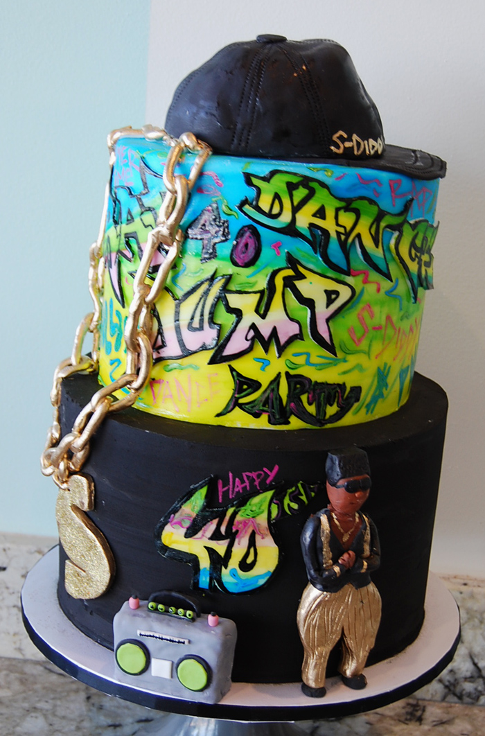 90s Hip Hop Theme Party Cakes