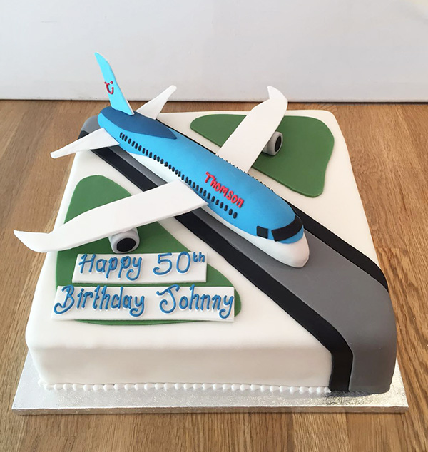 Airplane Birthday Cake