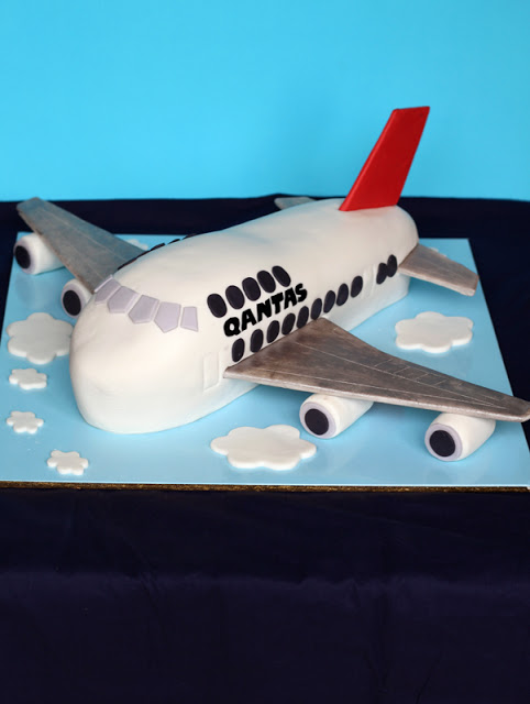 Airplane Birthday Cake