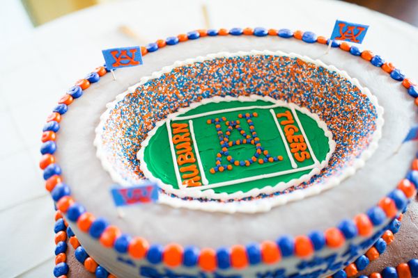 Auburn Football Grooms Cake