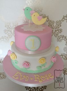 Baby Bird Birthday Cake