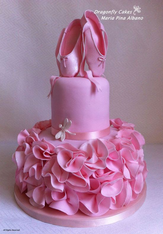 10 Photos of Dance Pink Birthday Cakes