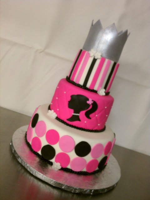 Barbie Birthday Cake