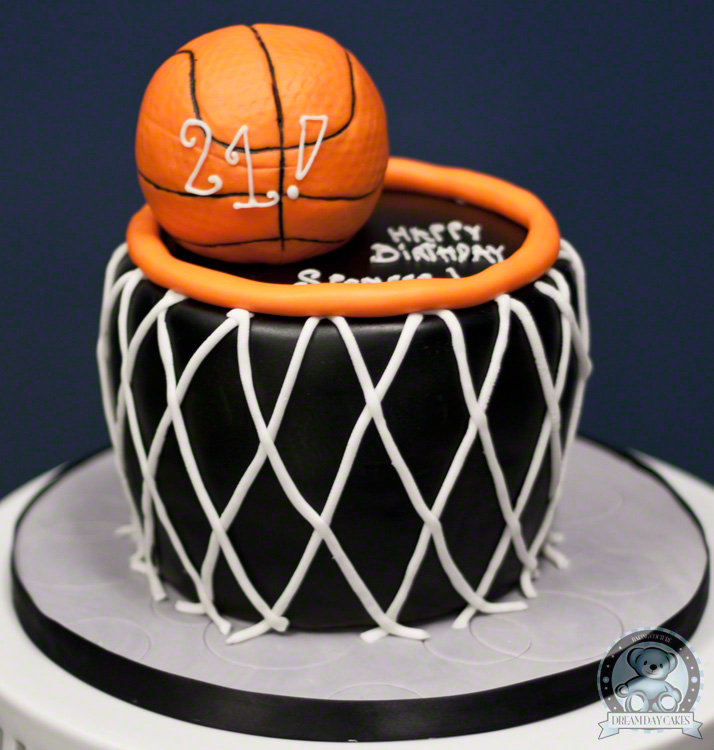 Basketball Birthday Cake