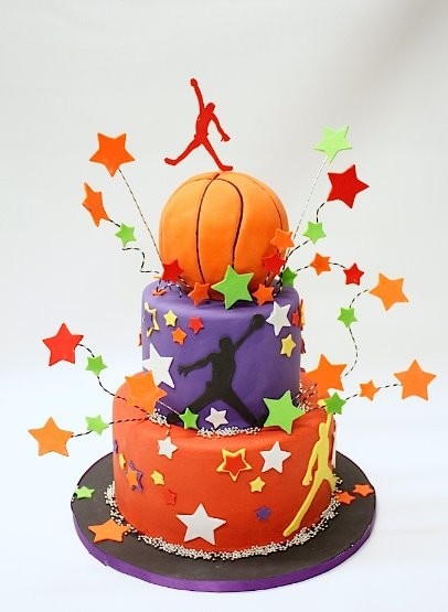 Basketball Birthday Cake