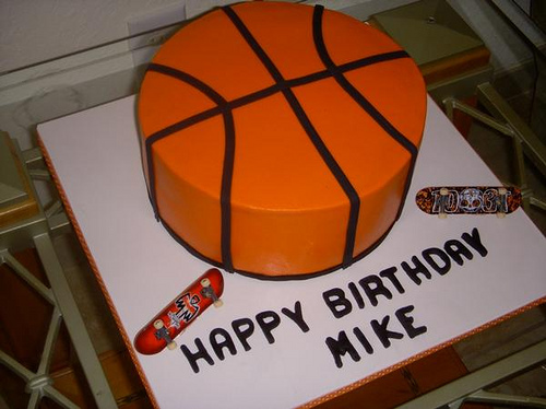 Basketball Cake