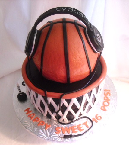 13 Photos of Sweet 16 Birthday Cakes For Basketball Players