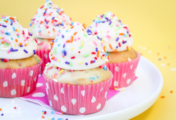 Beautiful Birthday Cupcake Cake