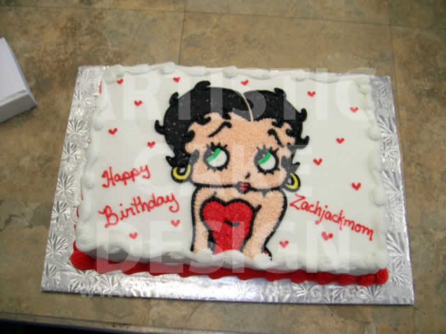 Betty Boop Cake