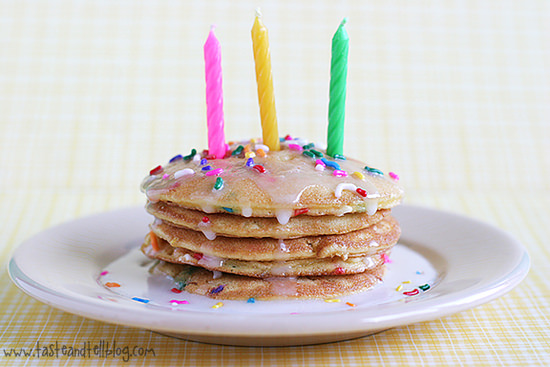 Birthday Cake Pancakes