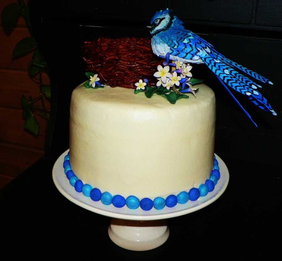 Blue Jays Birthday Cake