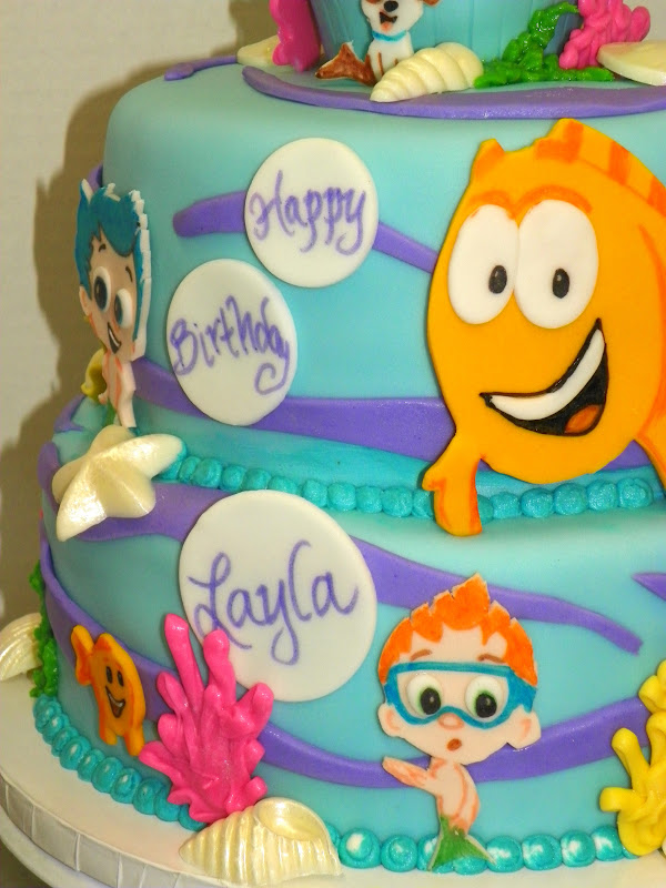 Bubble Guppies Birthday Cake